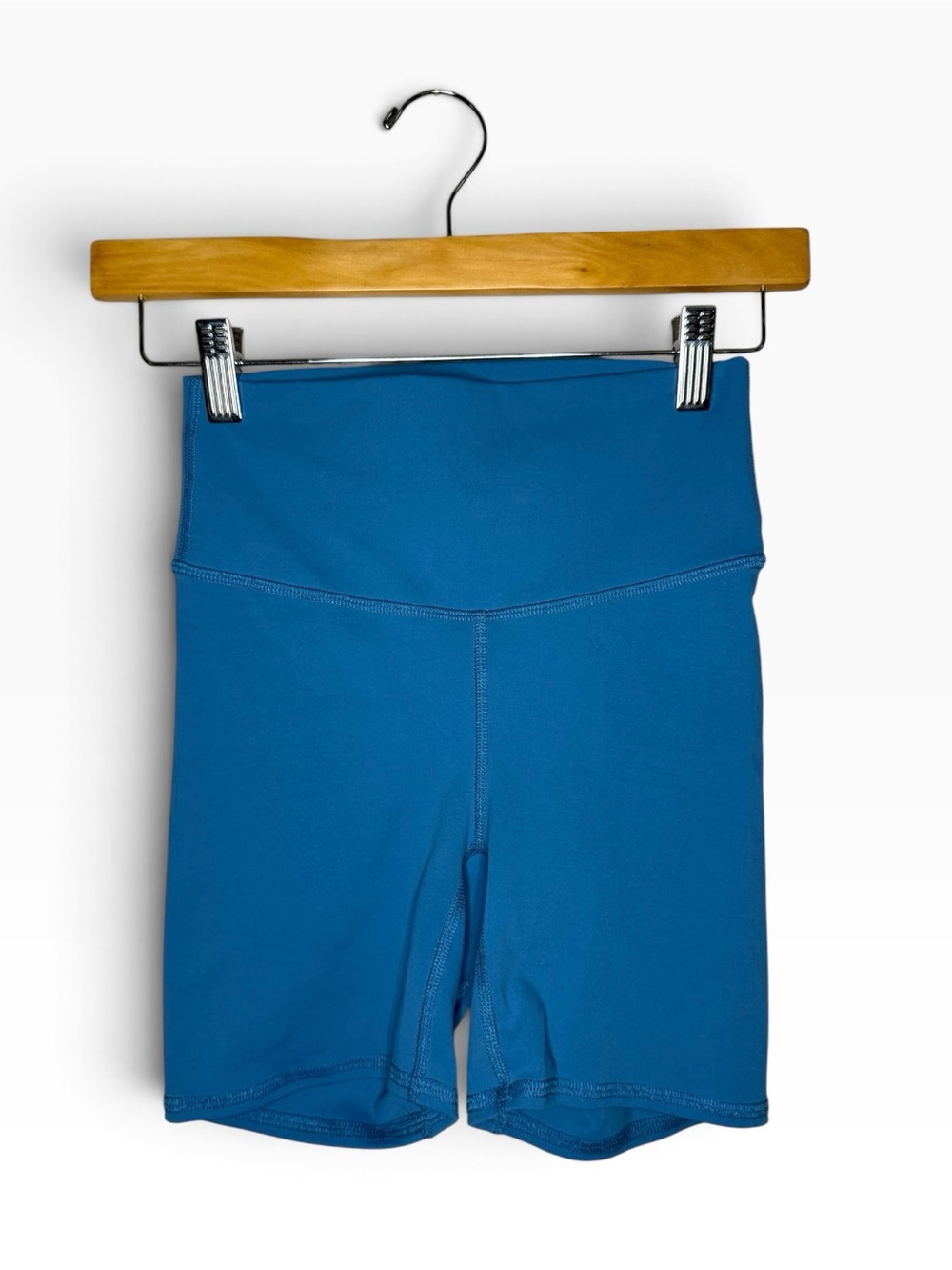 Five the Label High Rise Bike Shorts in Blue XS AXS XSA